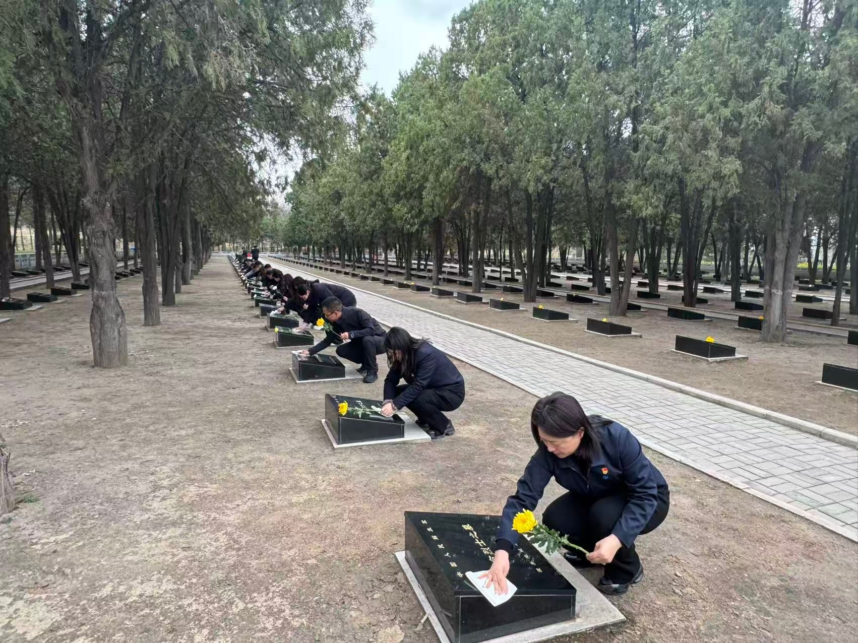 山西建投建工集团组织开展清明节系列主题活动
