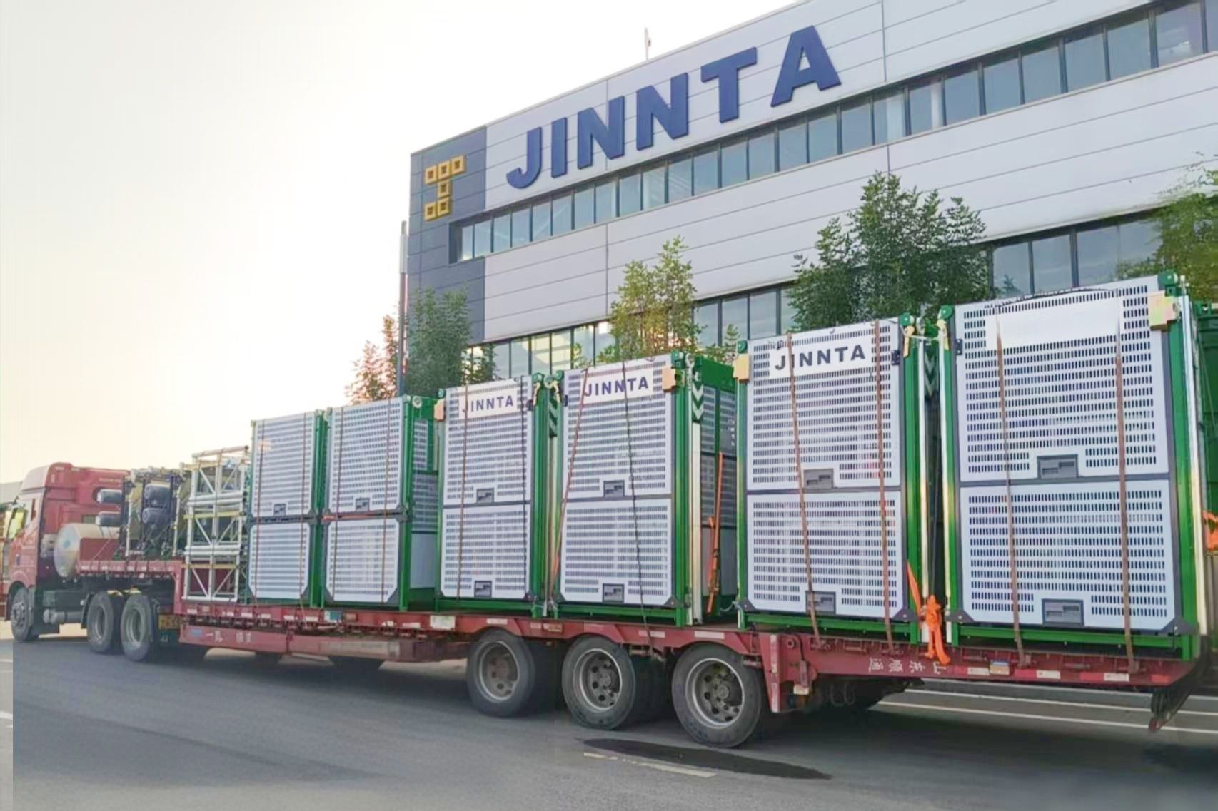 山西建投工程机械公司出口沙特塔机正式投用